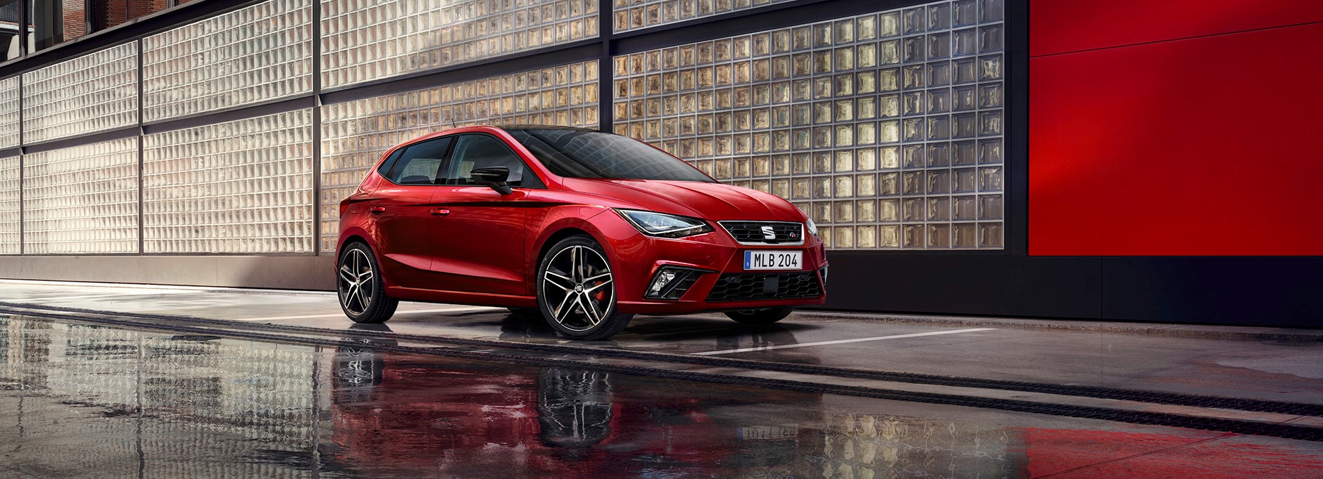 SEAT Ibiza red